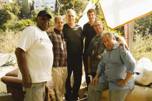 Elliot Gould and Me with Crew